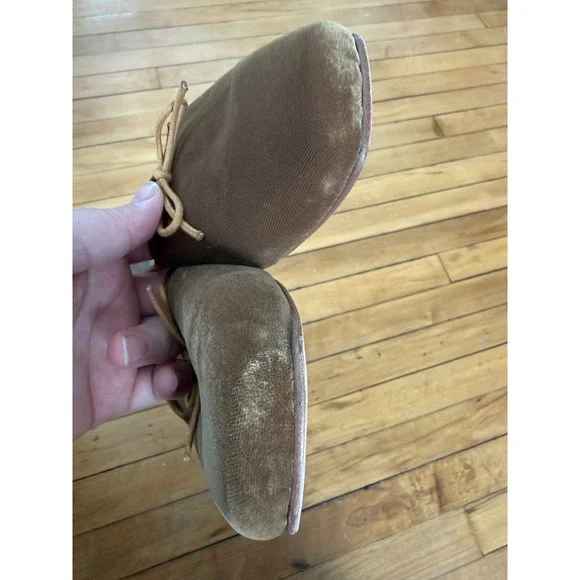 Freda Salvador Jada velvet square toe ballet flat in dijon mustard - Picture 4 of 11